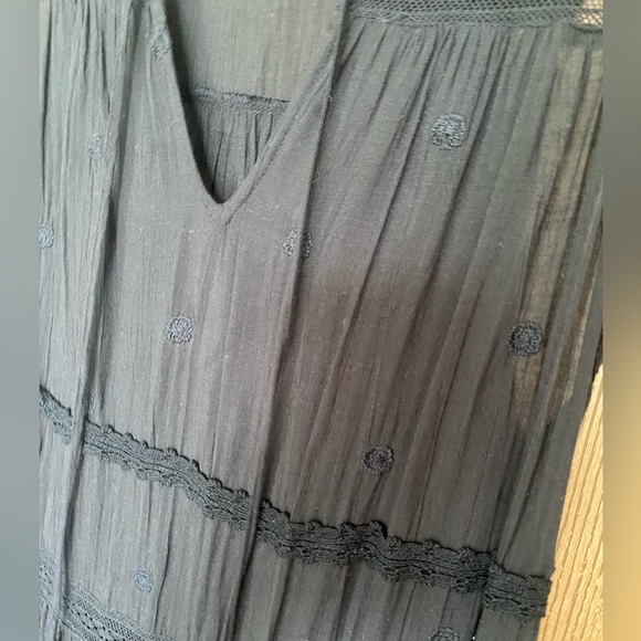 Midnight Crochet Maxi Dress | Free People - Picture 3 of 7